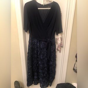 Navy Blue Cocktail or Evening Dress